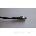 Conector BNC con bota larga para cable RG59